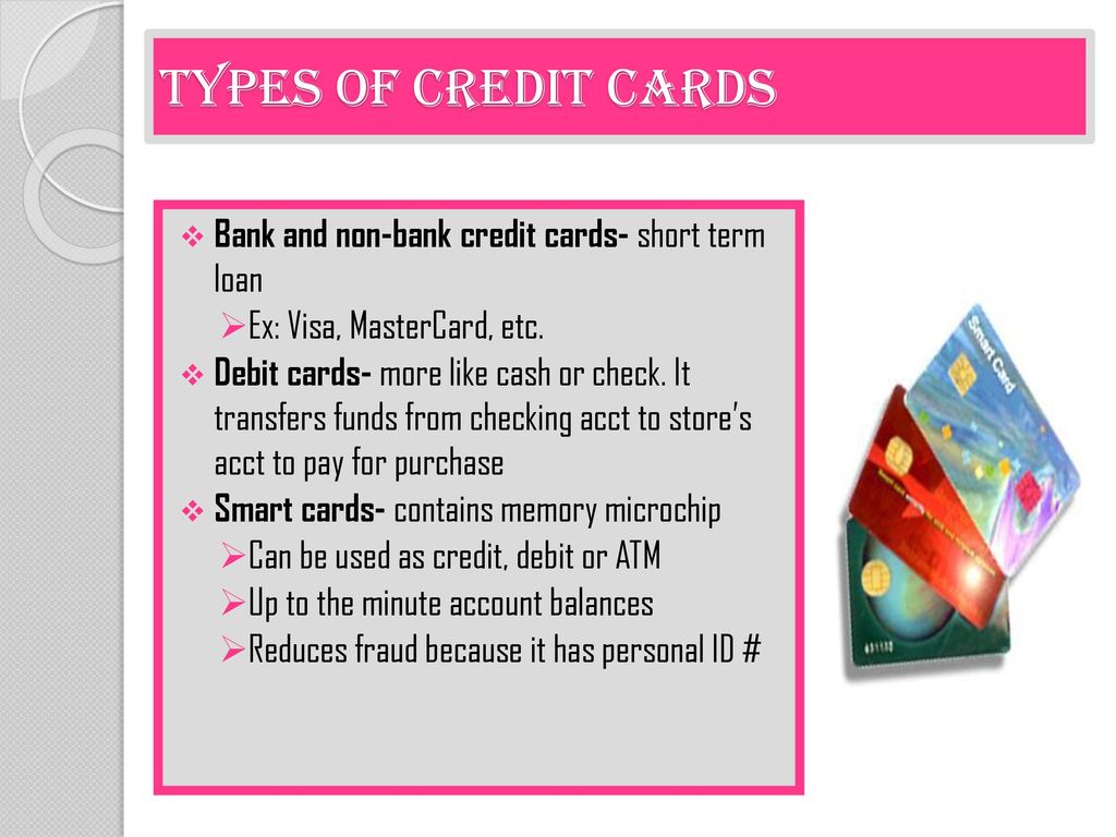 Credit and loans Chapter Goals: Explain how to establish credit. - ppt  download