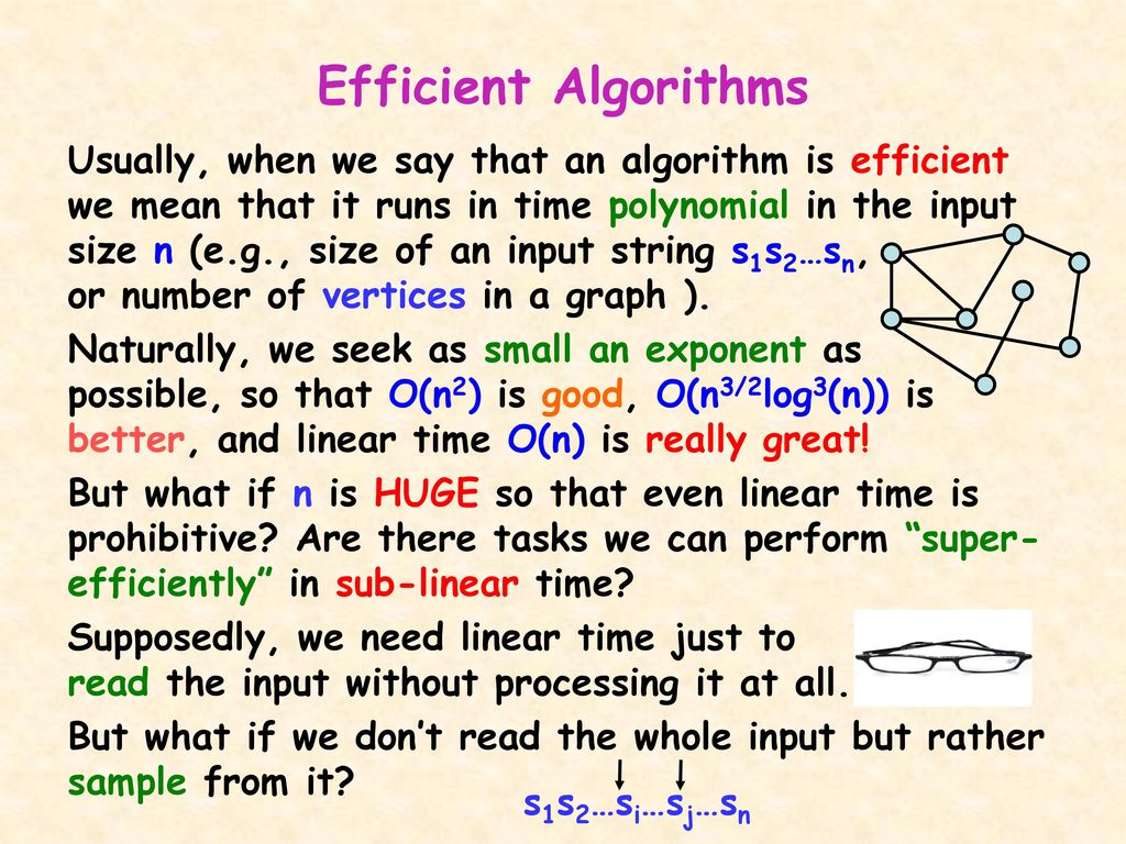 Efficient Algorithms