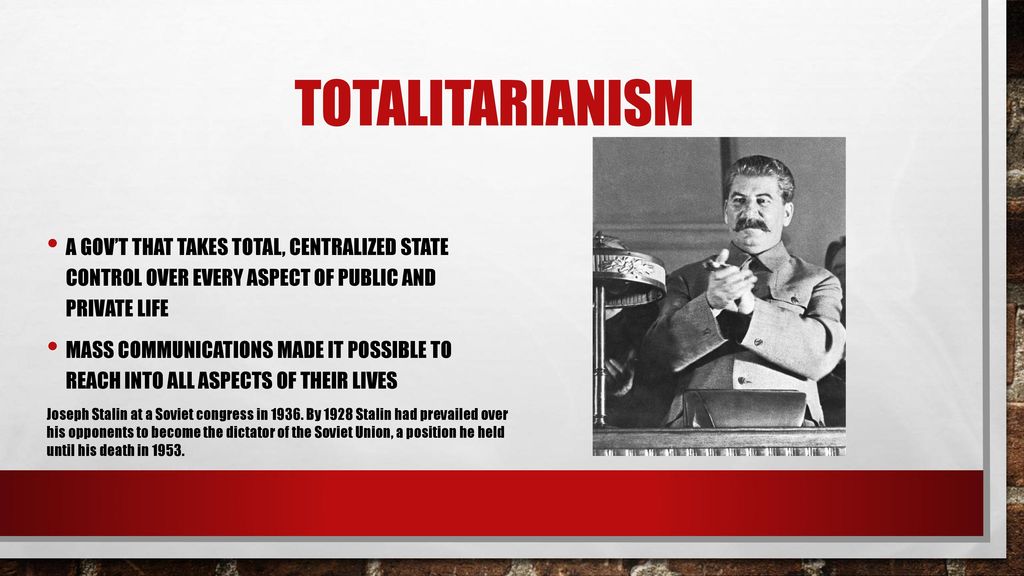 Wwii totalitarian rise to power ppt download