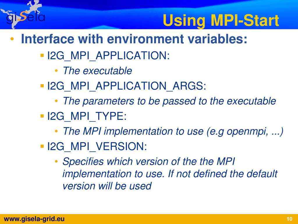 Mpi applications with the grid engine ppt download