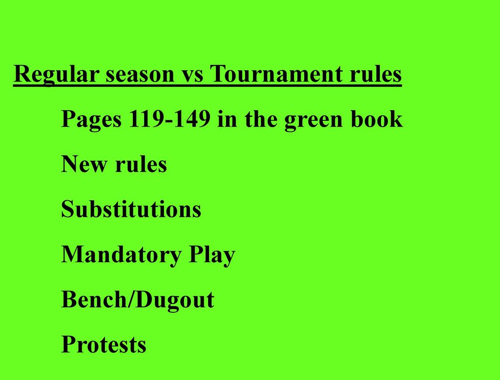 Introduction all star meeting rules highlights district 44 little