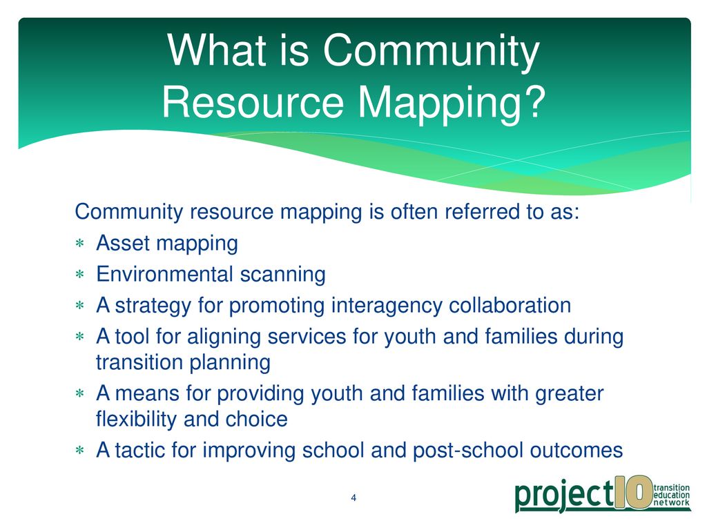 Resource Mapping In Education Community Resource Mapping - Ppt Download