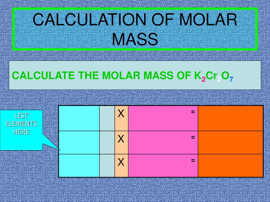 calculation-of-molar-mass-ppt-download