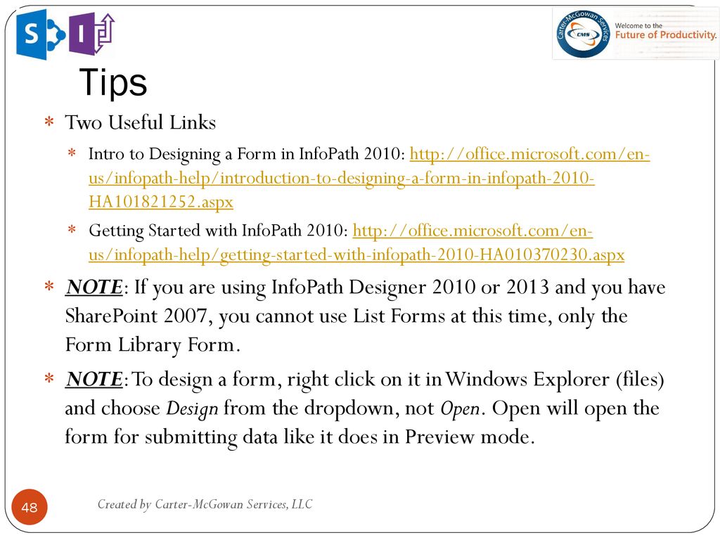 Introduction to InfoPath Workflow - ppt download