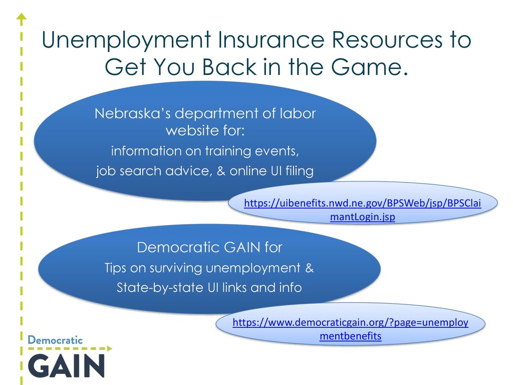 Unemployment Insurance Resources to Get You Back in the Game.