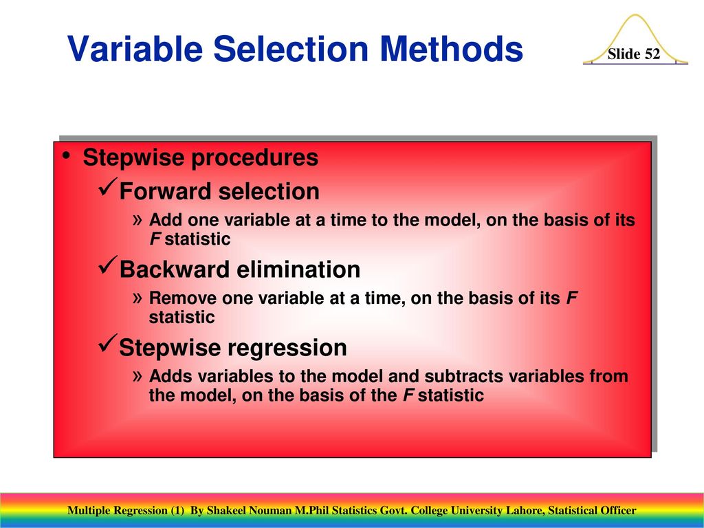 Multiple regression 1 ppt download
