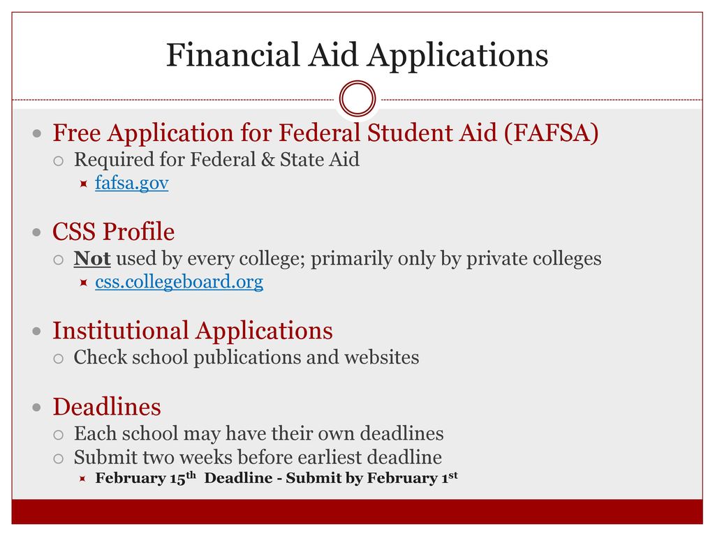 College Financial Aid Night - ppt download