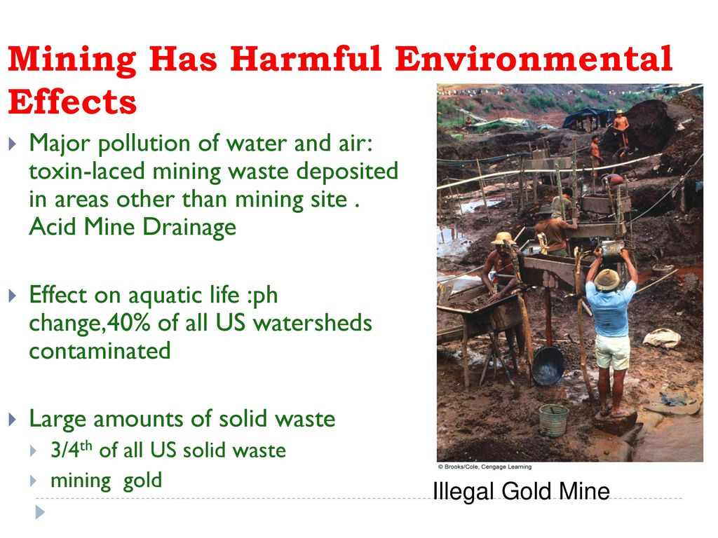 Mining Has Harmful Environmental Effects