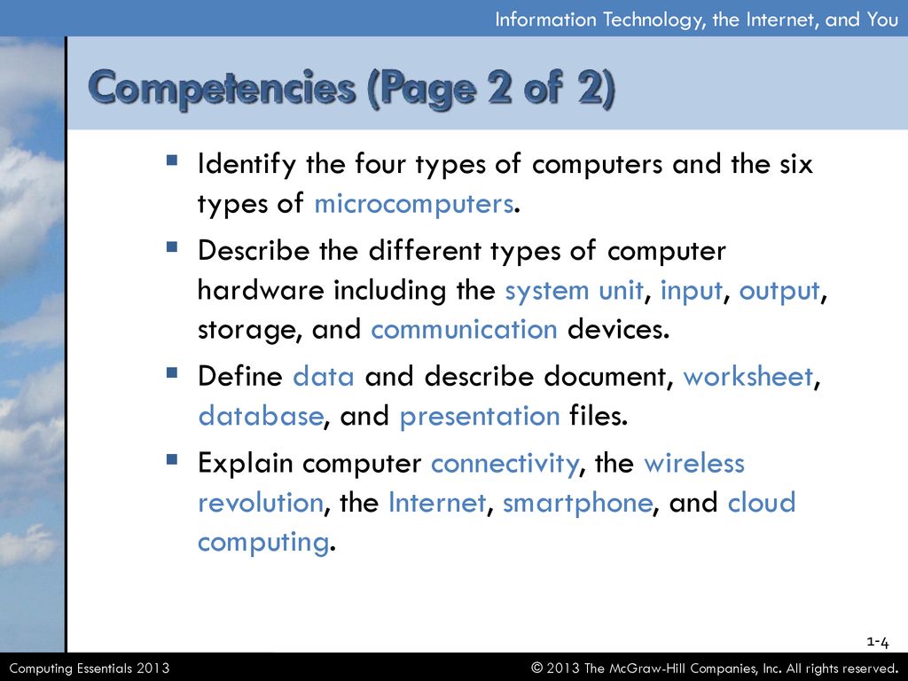 Computer hardware and software worksheet