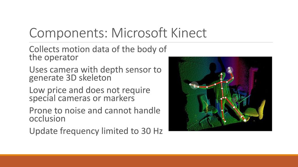 Components: Microsoft Kinect