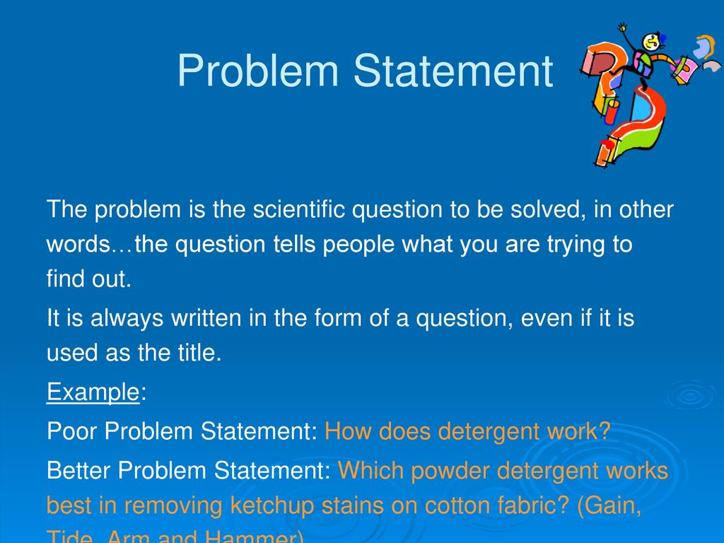 How to successfully complete your science project using the - ppt