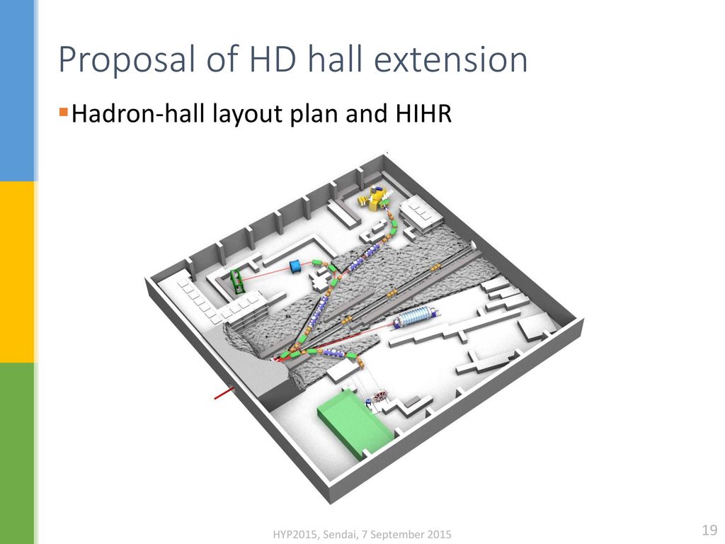 Proposal of HD hall extension