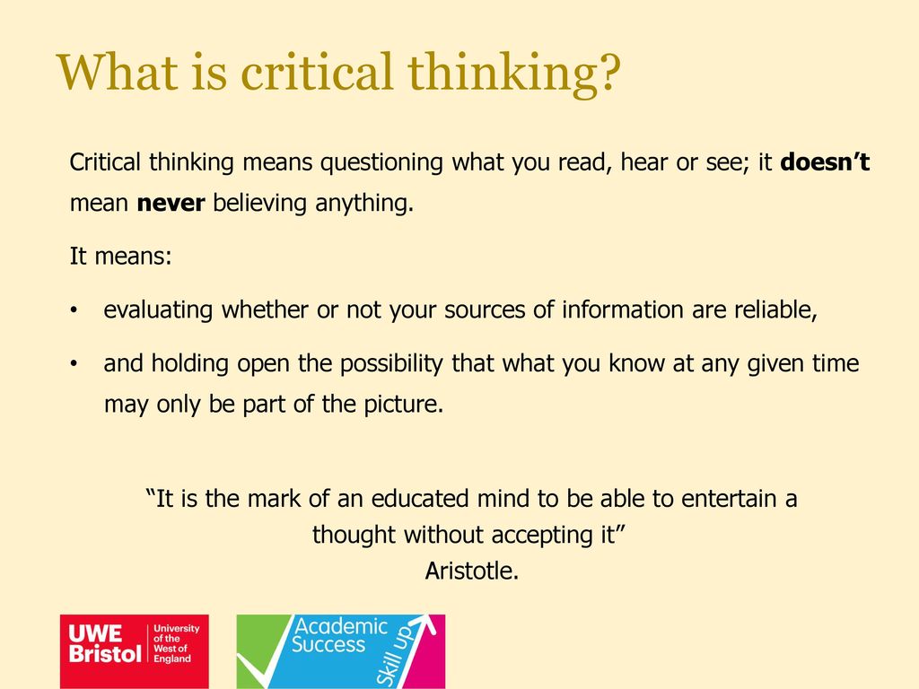 How to get started with critical writing - ppt download