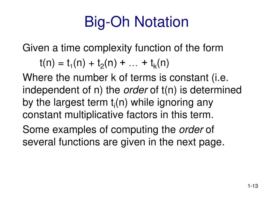 Introduction to Analysis of Algorithms - ppt download
