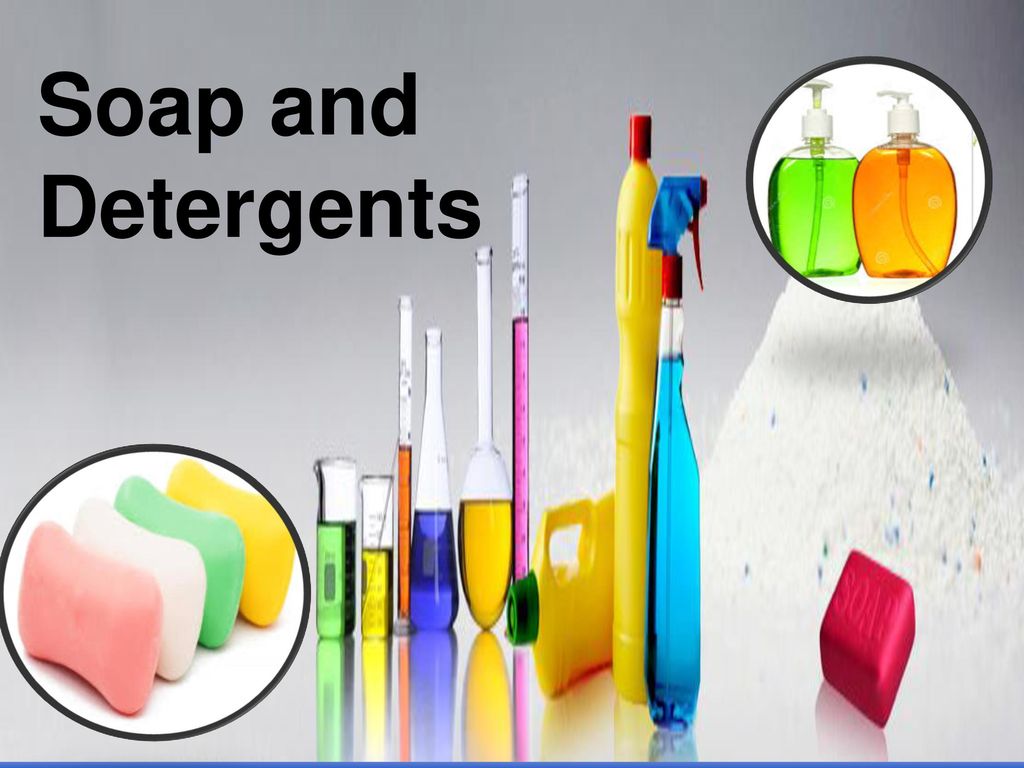 soap and detergent