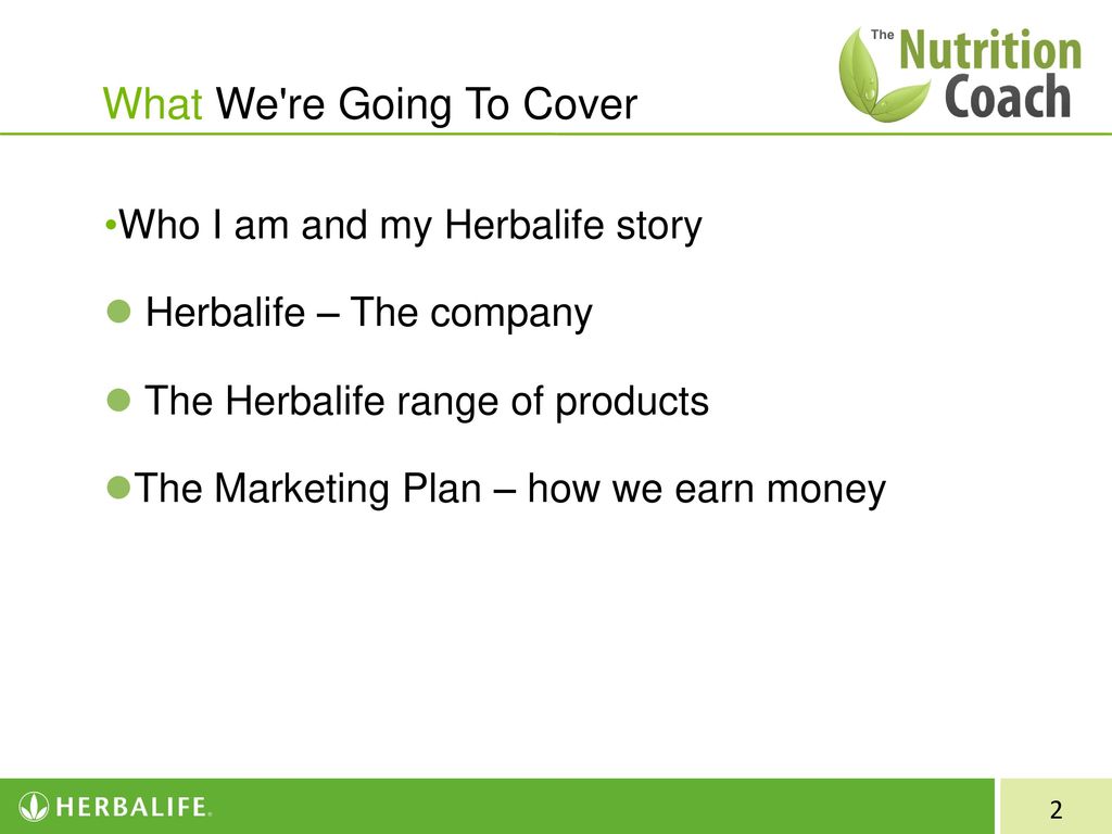 Herbalife Opportunity Meeting - ppt download