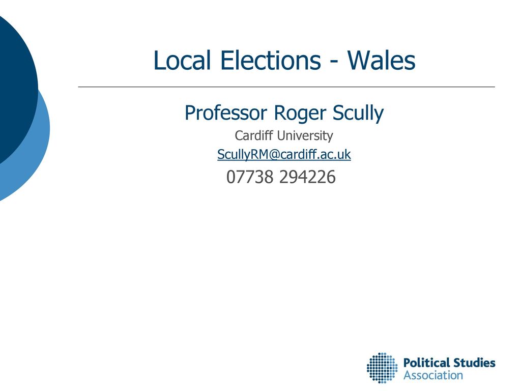 Local Elections - Wales