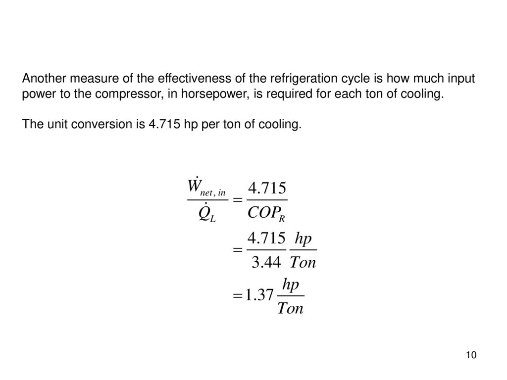 Refrigeration and Heat Systems - ppt download