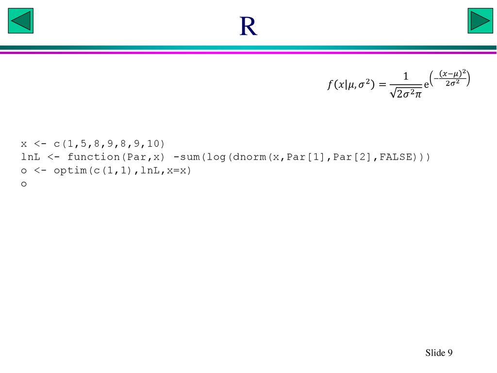 Least Squares Maximum Likelihood And Bayesian Methods Ppt Download