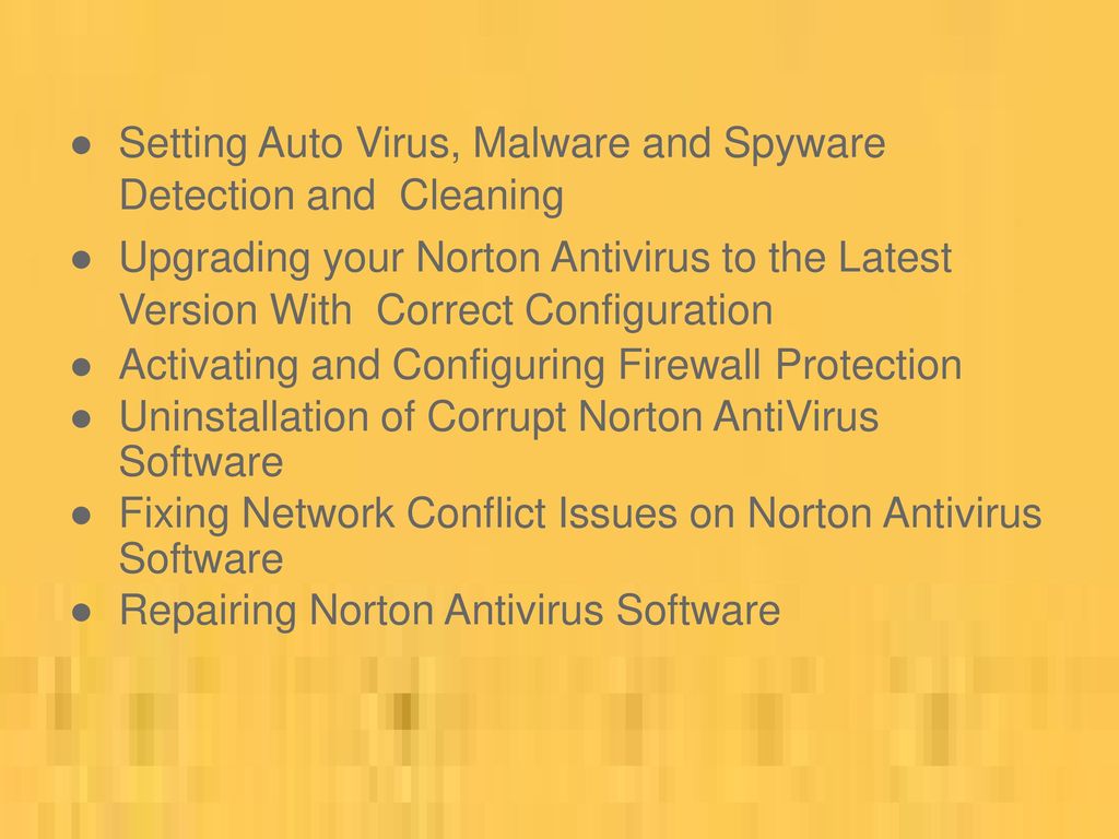 Setting Auto Virus, Malware and Spyware Detection and Cleaning