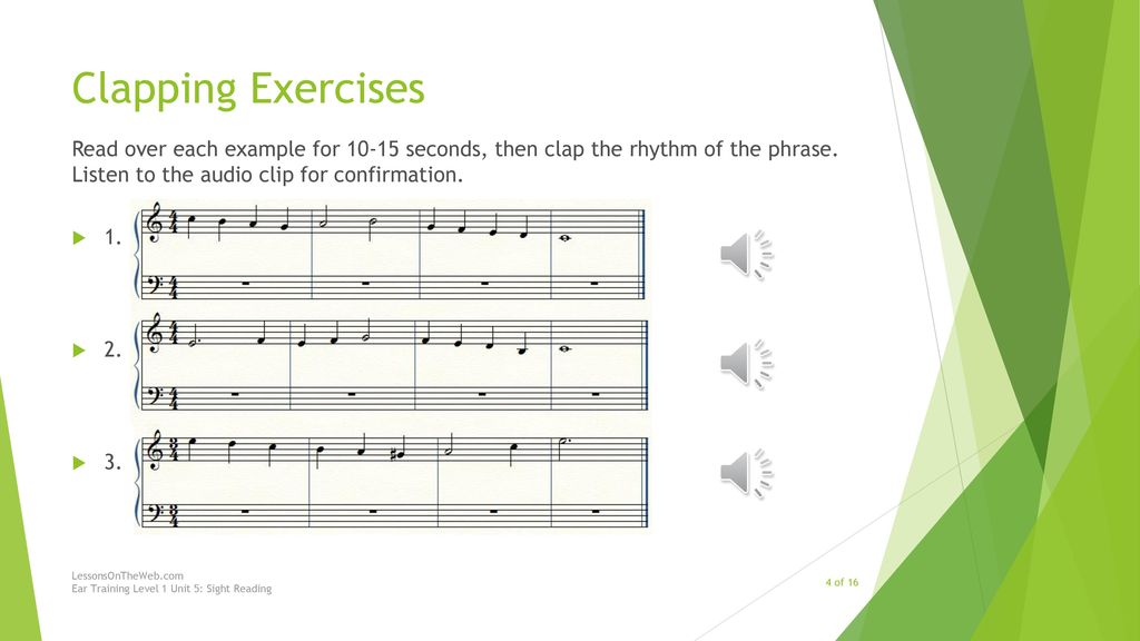 Introduction to Ear Training and Sight Reading - ppt download