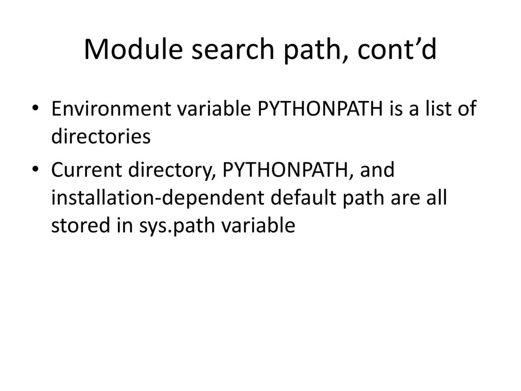Python s modules noah black ppt download