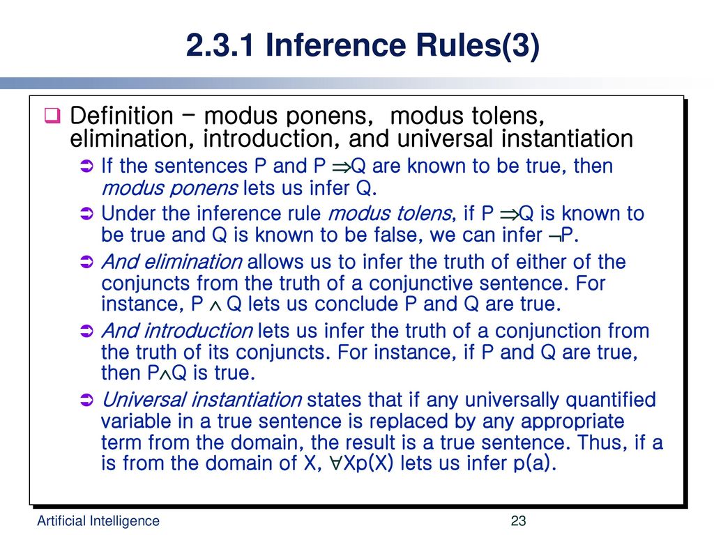 The Predicate Calculus Ppt Download