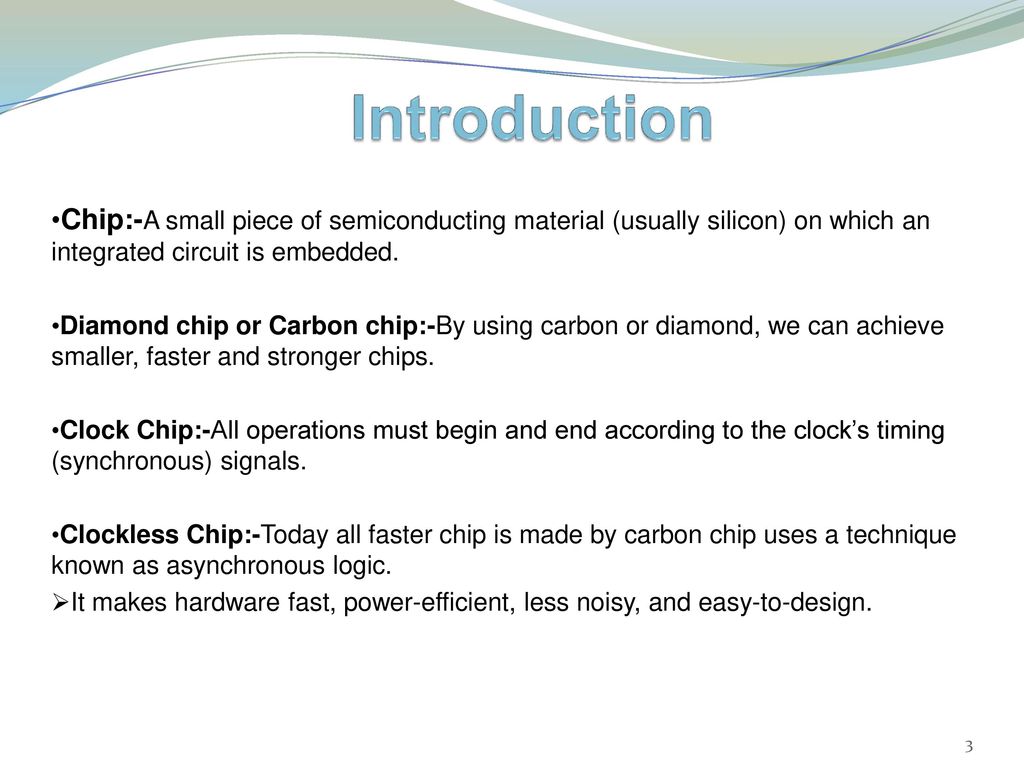 Welcome To Seminar Presentation Seminar Report On Clockless Chips - ppt  download