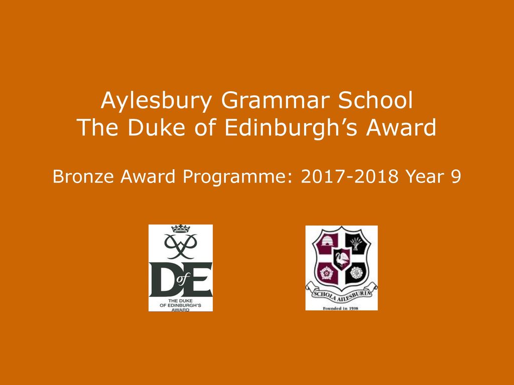 Format Of Meeting Information About The Dofe Award Nationally