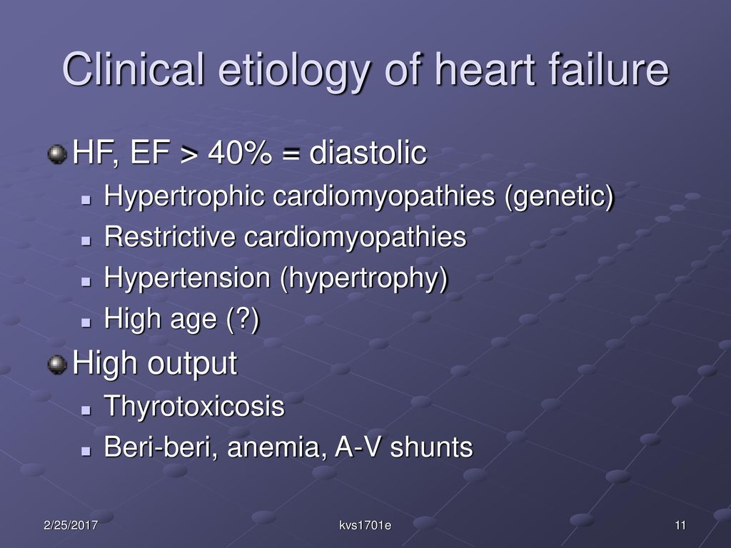 Heart and Circulatory Failure - ppt download