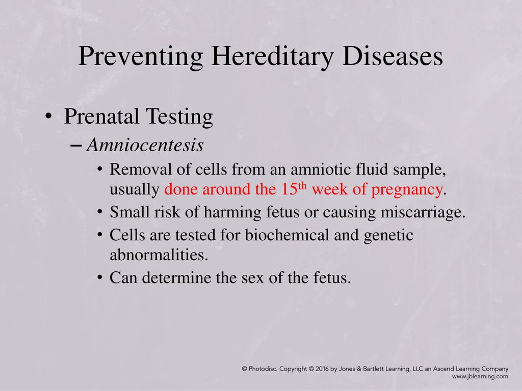 Preventing Hereditary Diseases