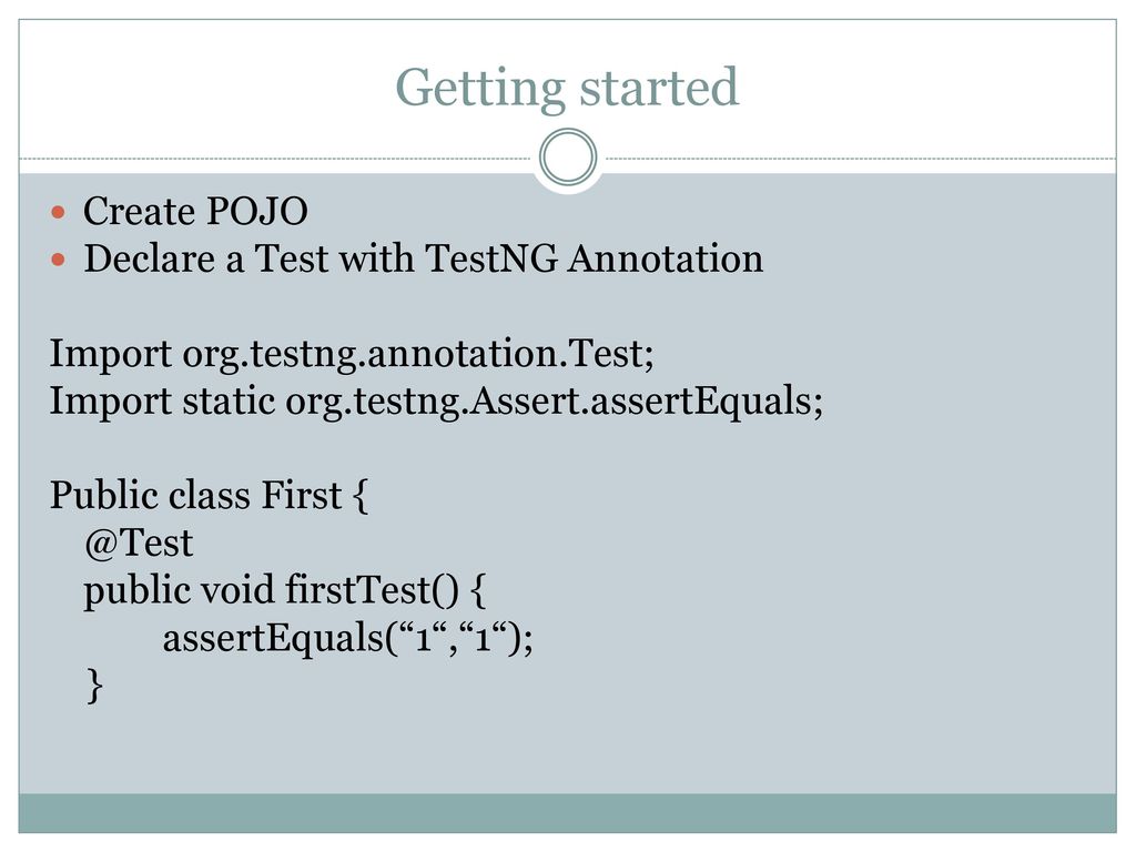  testing the next generation ppt download