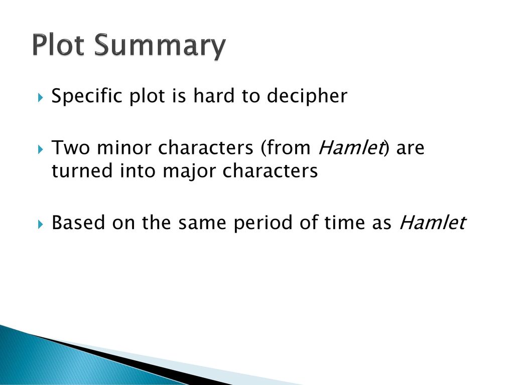 Plot Summary Specific plot is hard to decipher