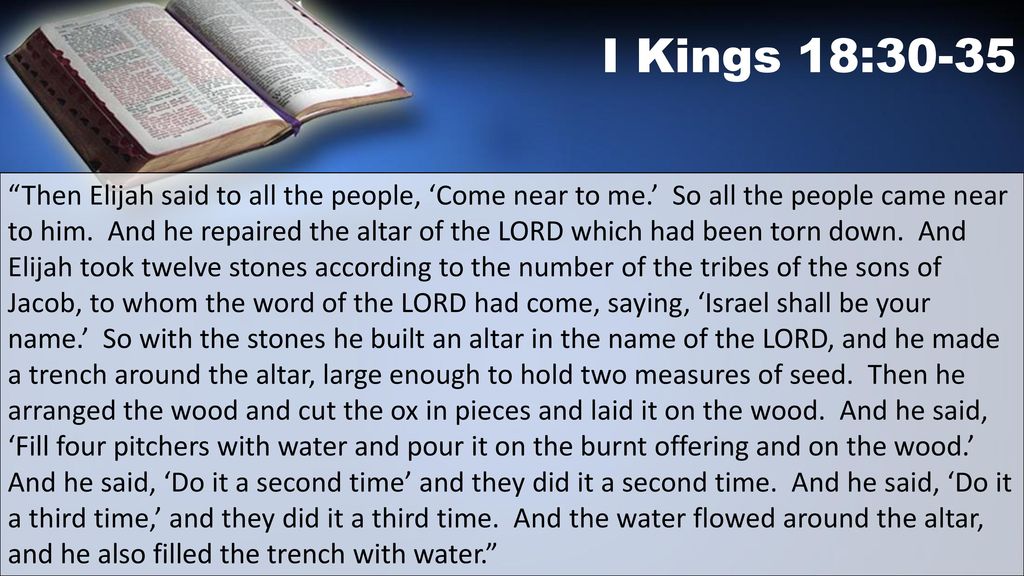 I Kings 18:39