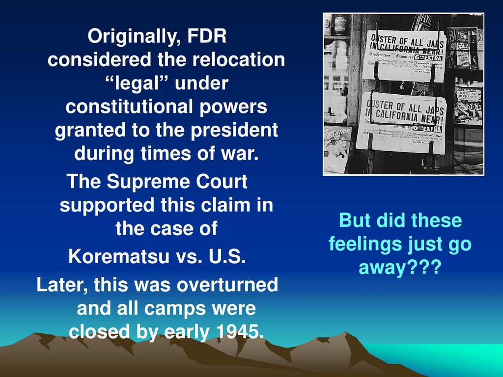 Japanese Internment ppt download
