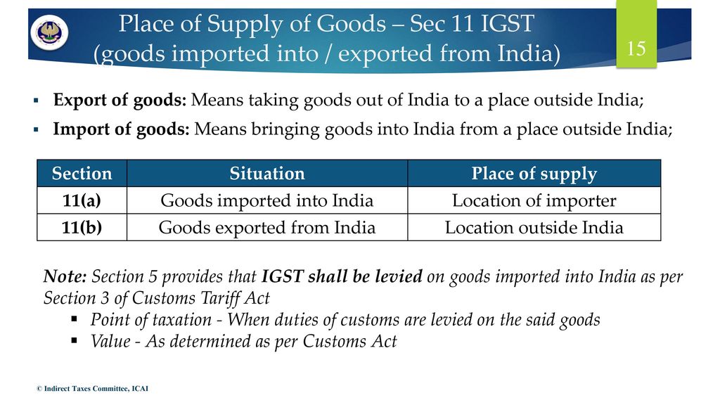 Standardised ppt on gst ppt download