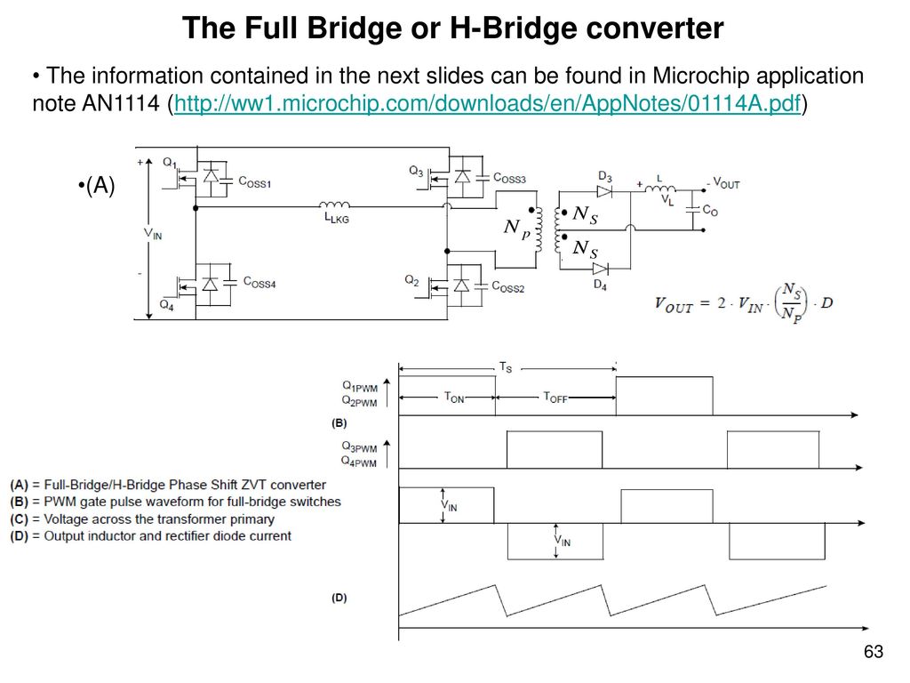 The Full Bridge or H-Bridge converter
