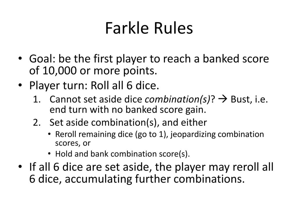 How To Play Dice Game 10 000 / C Farkle On Behance You may have