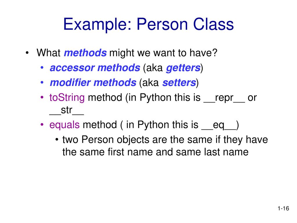 Object Oriented Programming - ppt download