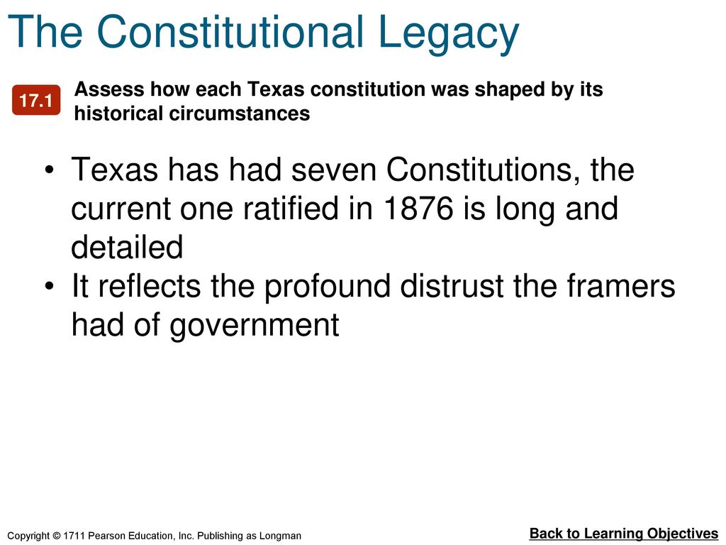 The Texas Constitution Ppt Download