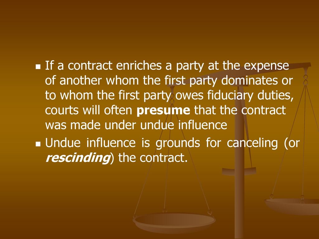 Mistake Mistake: The Parties Entered Into A Contract With Different Understandings Of One Or More Material Facts Relating To The Subject Matter Of The. - Ppt Download
