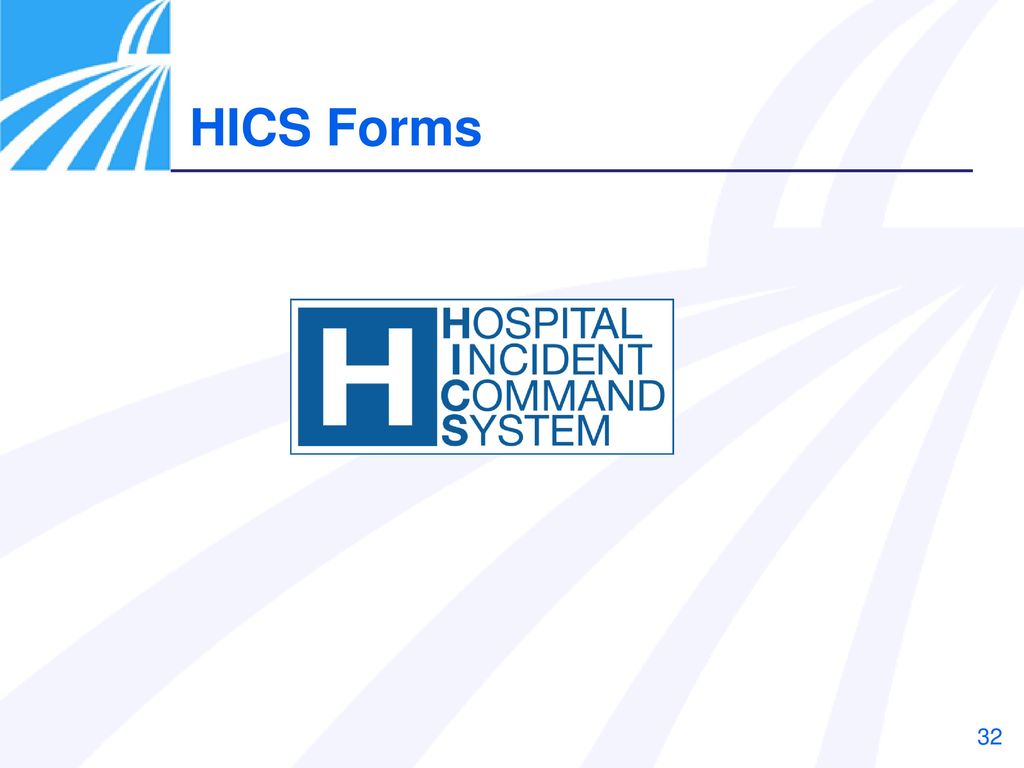 Hospital Incident Command System ppt download
