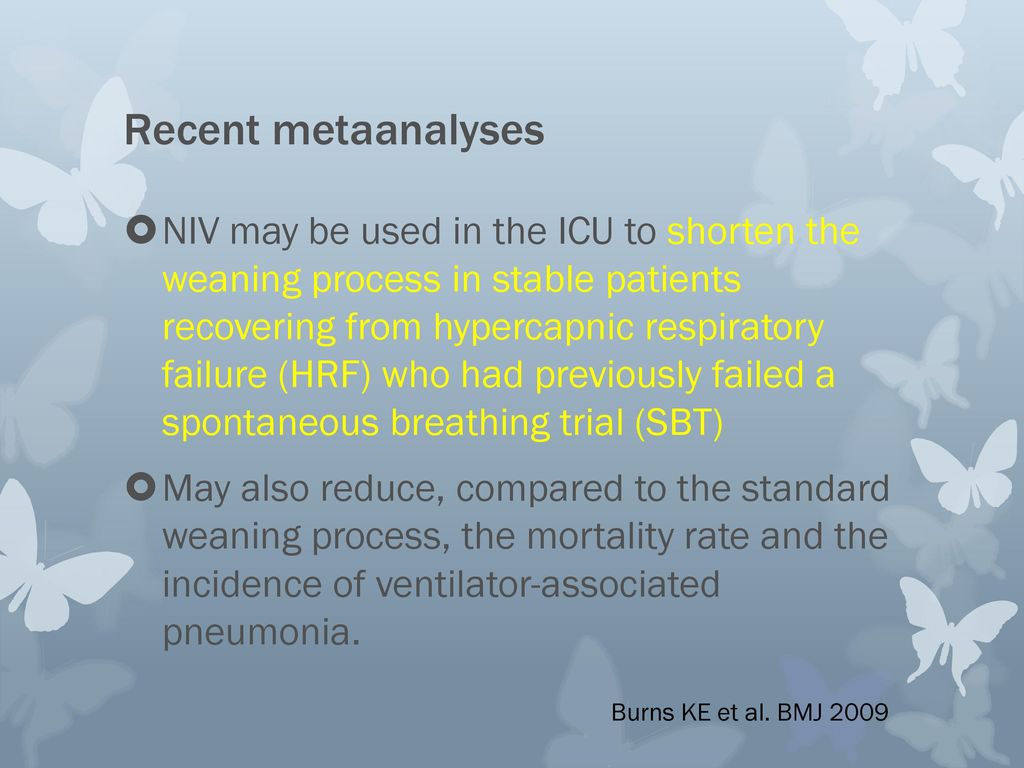 Indications for Noninvasive Ventilation Annual Symposium on Emergency ...