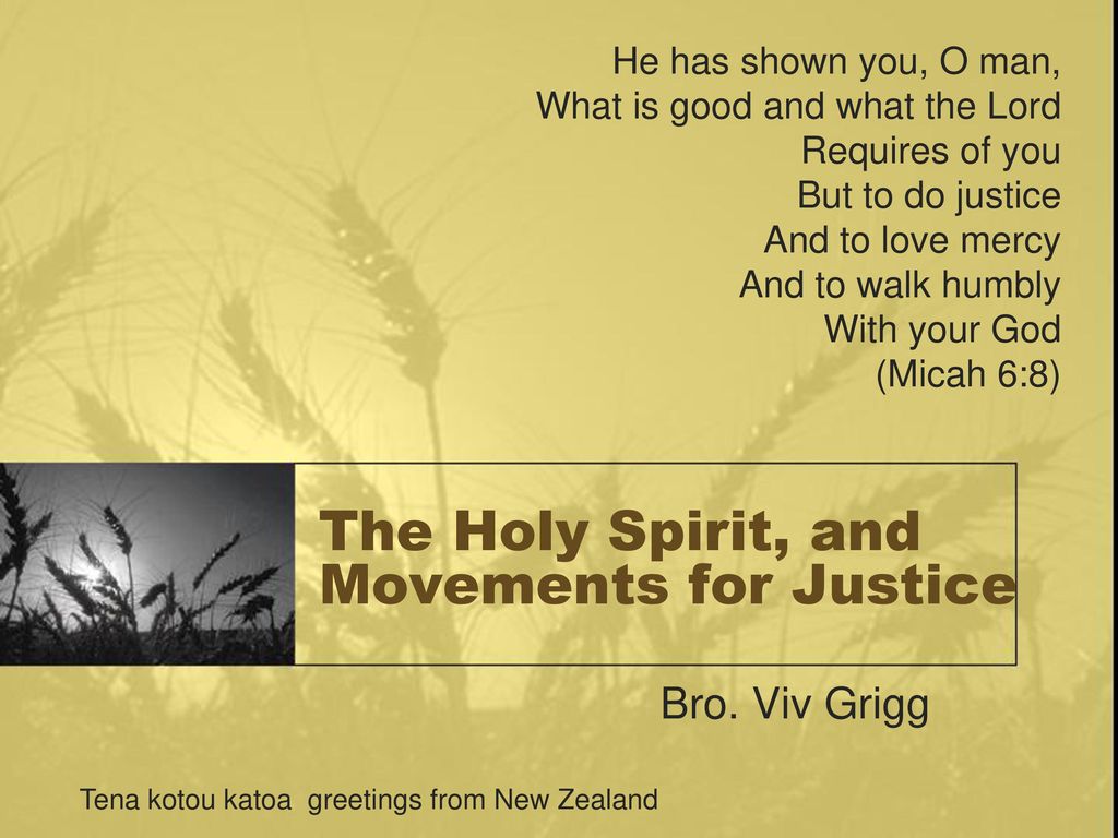 The Holy Spirit And Movements For Justice Ppt Download Images, Photos, Reviews