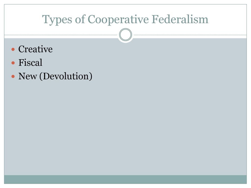 Federalism ppt download