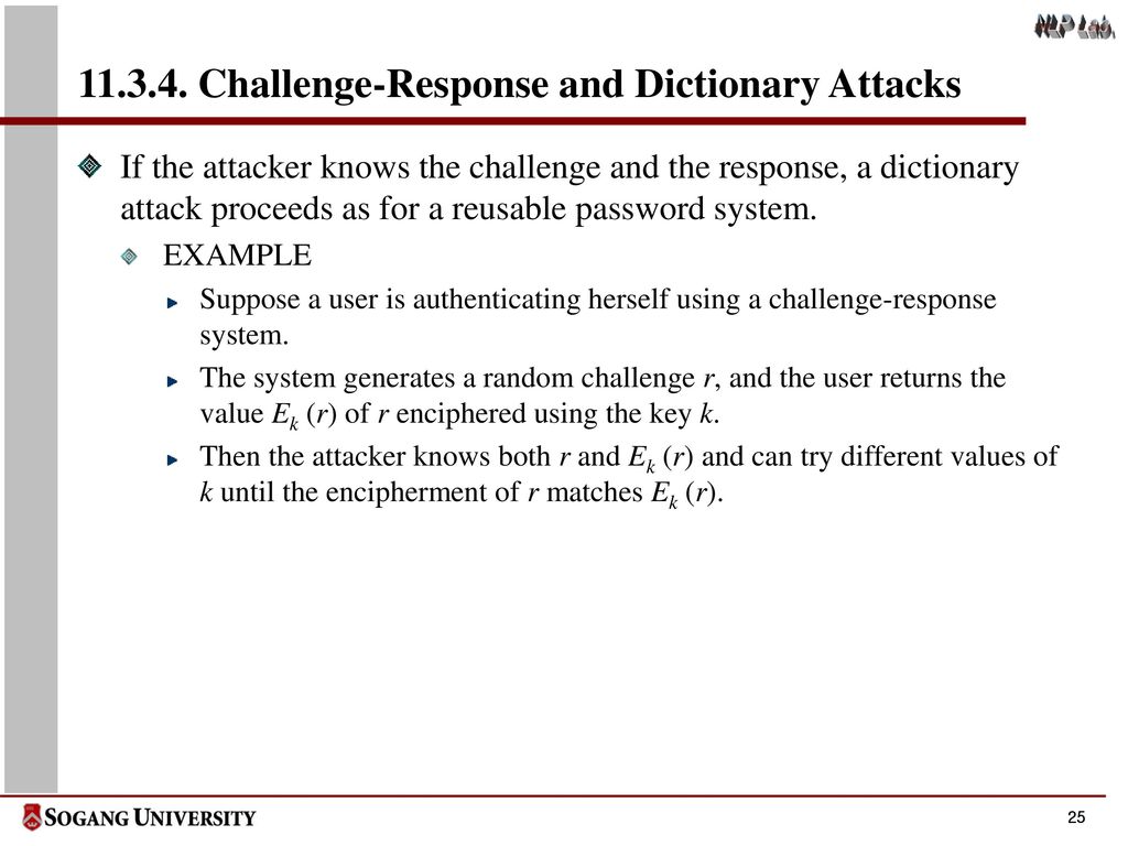 dictionary attack example