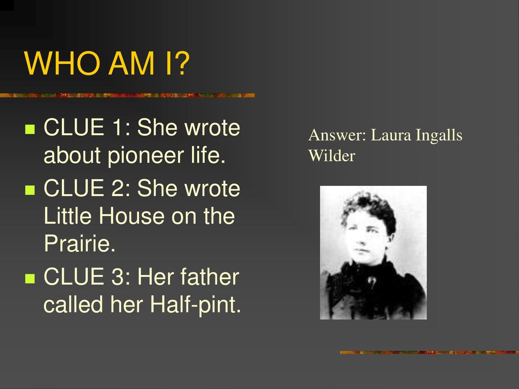 Who am I?? A biography game By Mrs Dembowski Copyright ppt download
