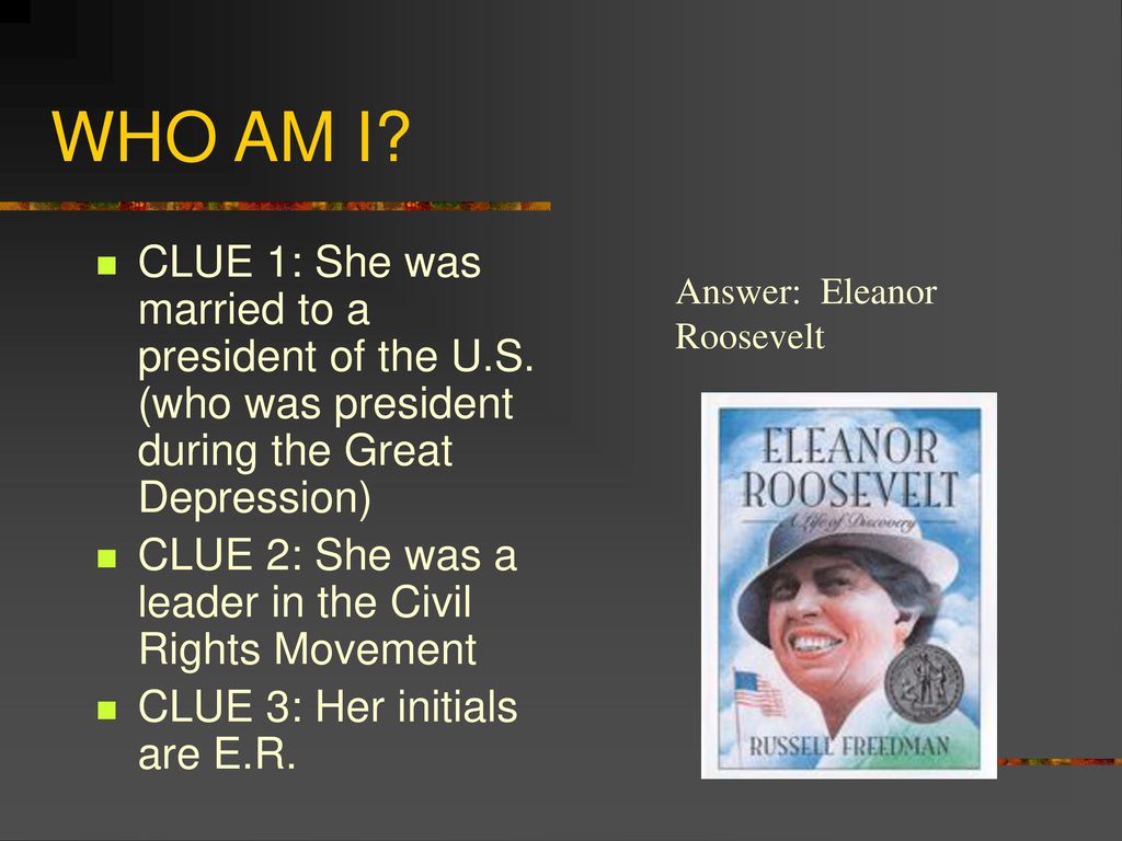 Who am I?? A biography game By Mrs Dembowski Copyright ppt download