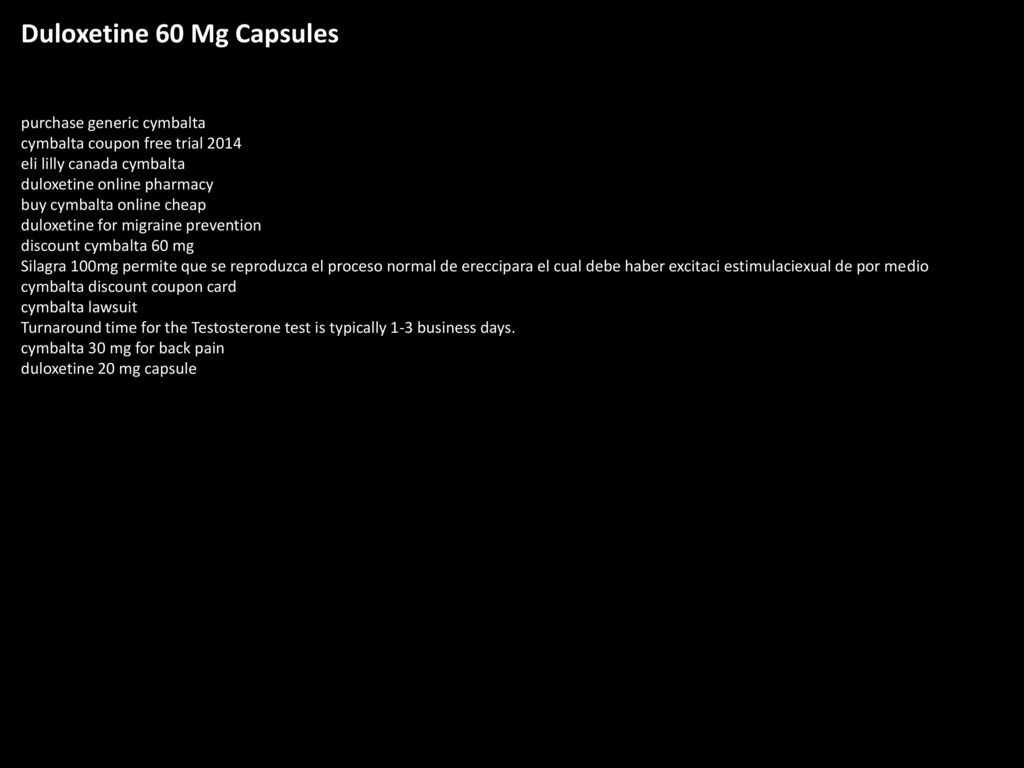 Order cymbalta 60 mg online