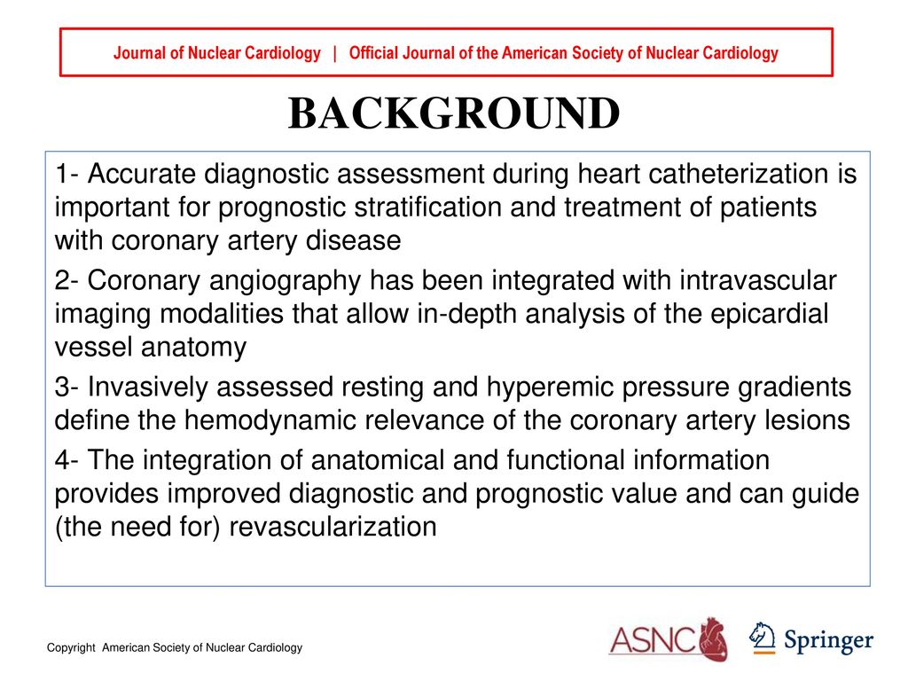Journal of Nuclear Cardiology | Official Journal of the American Society of Nuclear Cardiology